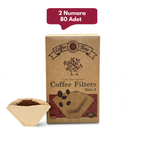 Coffee Time 100% Doğal Filtre Kahve Kağıdı 2 Numara
