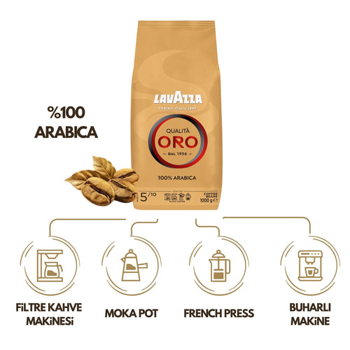 Crema e Gusto Classico, Espresso Barista Gran Crema, Qualità Oro, Suerte 1 Kg Espresso Çekirdek Kahve Tanışma Paketi