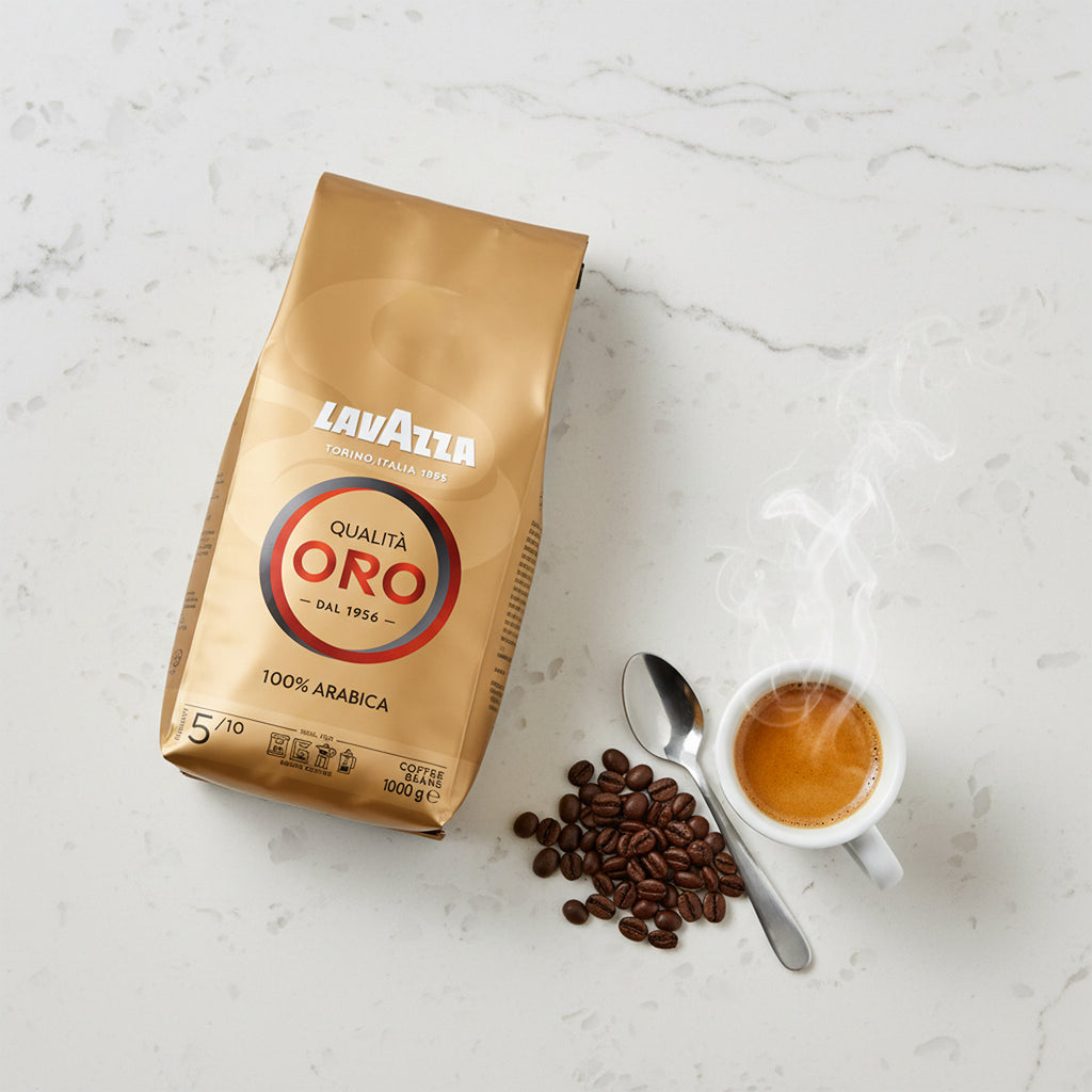 Qualità Oro, Qualità Rossa 1 Kg Espresso Çekirdek Kahve Tanışma Paketi