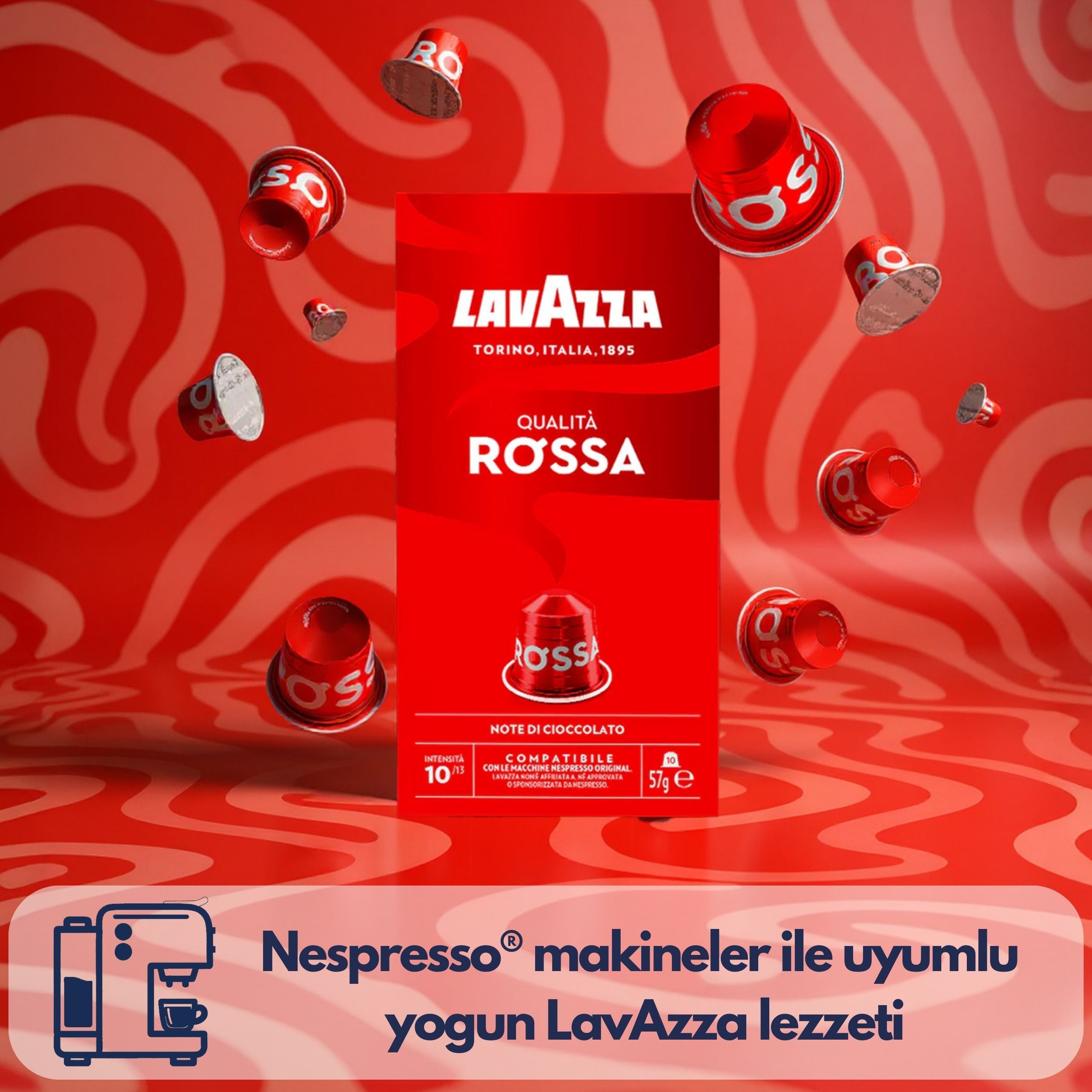 Qualità Rossa, Decaf My Easy Day Nespresso® Uyumlu Kapsül 10’lu Tanışma Paketi