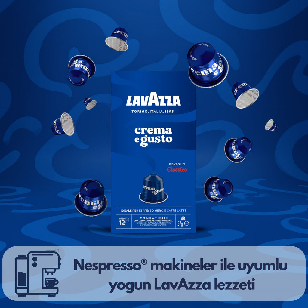 Qualità Rossa, Crema e Gusto Nespresso® Uyumlu Kapsül 10’lu Tanışma Paketi