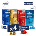 Qualità Oro, Qualità Rossa, Crema e Gusto, Decaf Nespresso® Uyumlu Kapsül 40’lı Tanışma Paketi
