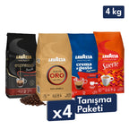 Crema e Gusto Classico, Espresso Barista Gran Crema, Qualità Oro, Suerte 1 Kg Espresso Çekirdek Kahve Tanışma Paketi