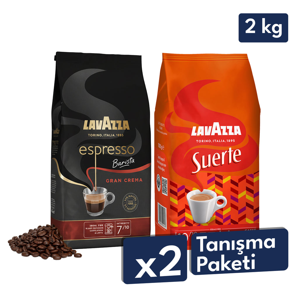 Espresso Barista Gran Crema, Suerte 1 Kg Espresso Çekirdek Kahve