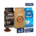 Qualità Oro, Decaf My Easy Day, Espresso Classico Italiano Öğütülmüş Filtre Kahve, 250 gr Tanışma Paketi