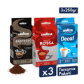Qualità Rossa, Decaf My Easy Day, Espresso Classico Italiano Öğütülmüş Filtre Kahve, 250 gr Tanışma Paketi