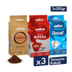 Qualità Oro, Decaf My Easy Day, Qualità Rossa Öğütülmüş Filtre Kahve, 250 gr Tanışma Paketi
