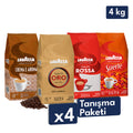 Qualità Oro, Crema e Aroma, Qualità Rossa, Suerte 1 Kg Espresso Çekirdek Kahve Tanışma Paketi