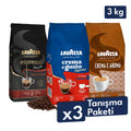 Crema e Gusto Classico, Espresso Barista Gran Crema, Crema e Aroma 1 Kg Espresso Çekirdek Kahve Tanışma Paketi