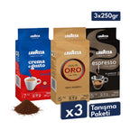 Qualità Oro, Espresso Classico Italiano, Crema E Gusto Öğütülmüş Filtre Kahve, 250 gr Tanışma Paketi