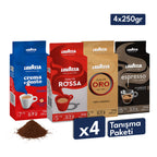 Crema E Gusto, Qualità Oro, Espresso Classico Italiano, Qualità Rossa Öğütülmüş Filtre Kahve, 250 gr Tanışma Paketi