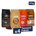 Qualità Oro, Crema e Aroma, Espresso Barista Gran Crema, Suerte 1 Kg Espresso Çekirdek Kahve Tanışma Paketi