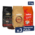 Qualità Oro, Espresso Barista Gran Crema, Suerte 1 Kg Espresso Çekirdek Kahve Tanışma Paketi