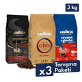 Qualità Oro, Crema e Gusto Classico, Espresso Barista Gran Crema 1 Kg Espresso Çekirdek Kahve Tanışma Paketi