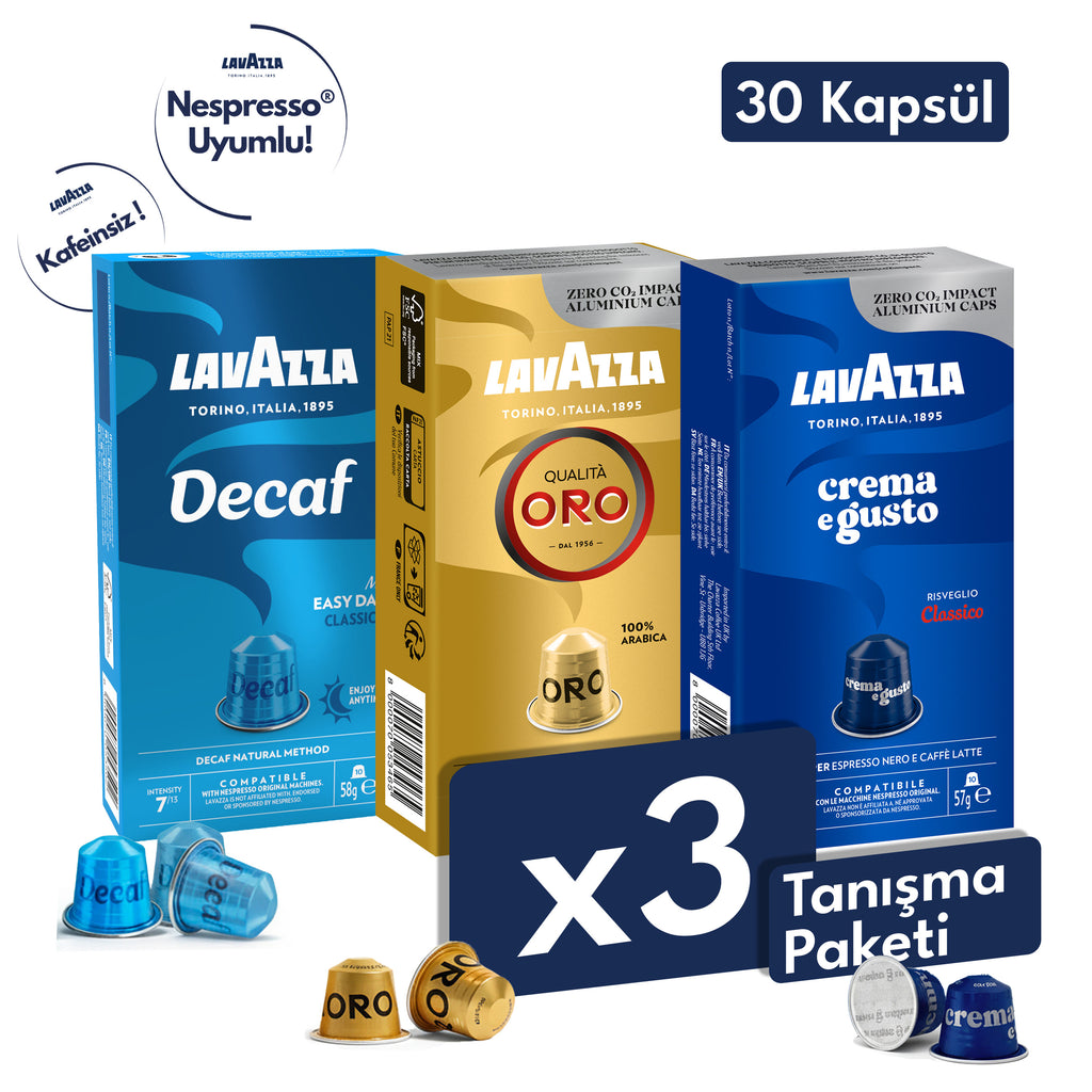 Qualità Oro, Crema e Gusto, Decaf My Easy Day Nespresso® Uyumlu Kapsül 10’lu Tanışma Paketi