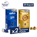 Qualità Oro, Crema e Gusto Nespresso® Uyumlu Kapsül 10’lu Tanışma Paketi