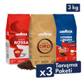 Qualita Oro, Qualita Rossa ve Crema E Gusto Espresso Çekirdek Tanışma Paketi