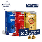 Qualità Oro, Qualità Rossa, Crema e Gusto Nespresso® Uyumlu Kapsül 10’lu Tanışma Paketi