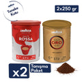 Qualità Oro, Qualità Rossa Öğütülmüş Filtre Kahve, 250 gr Teneke Kutu Tanışma Paketi
