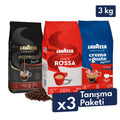 Qualità Rossa, Crema e Gusto Classico, Espresso Barista Gran Crema 1 Kg Espresso Çekirdek Kahve Tanışma Paketi
