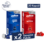 Qualità Rossa, Crema e Gusto Nespresso® Uyumlu Kapsül 10’lu Tanışma Paketi