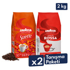 Qualità Rossa, Suerte 1 Kg Espresso Çekirdek Kahve Tanışma Paketi