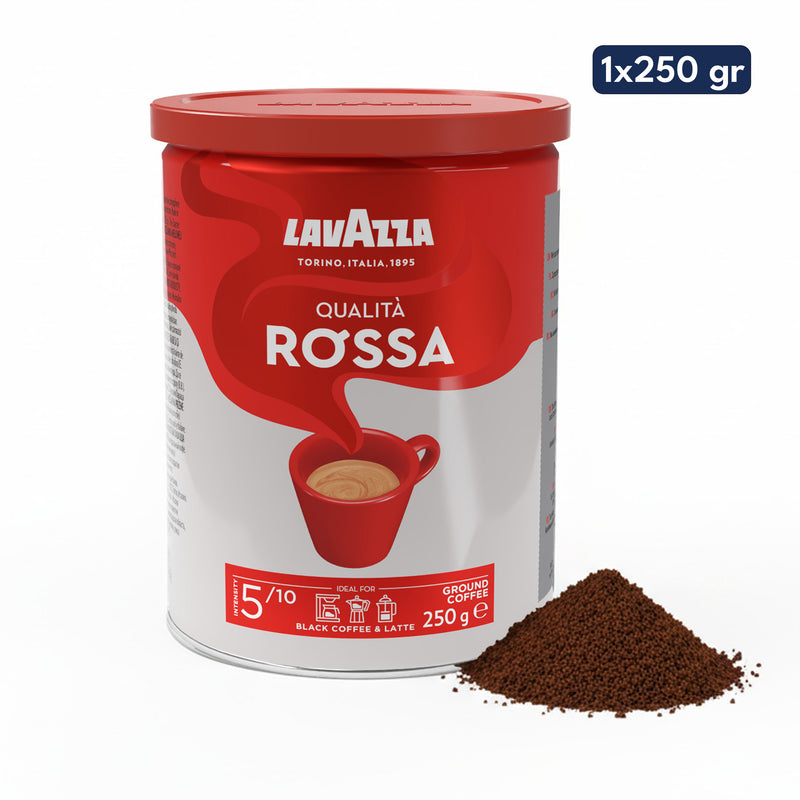 Lavazza Qualità Rossa Öğütülmüş Filtre Kahve, 250 g (Teneke Kutu)