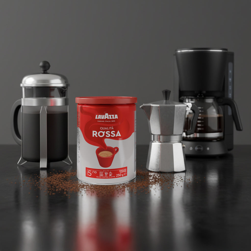 Lavazza Qualità Rossa Öğütülmüş Filtre Kahve, 250 g (Teneke Kutu)