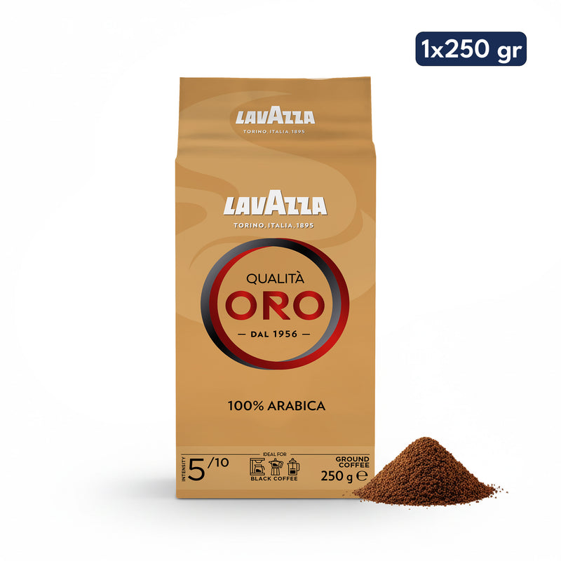 Lavazza Qualità Oro Öğütülmüş Filtre Kahve, 250 g, %100 Arabica
