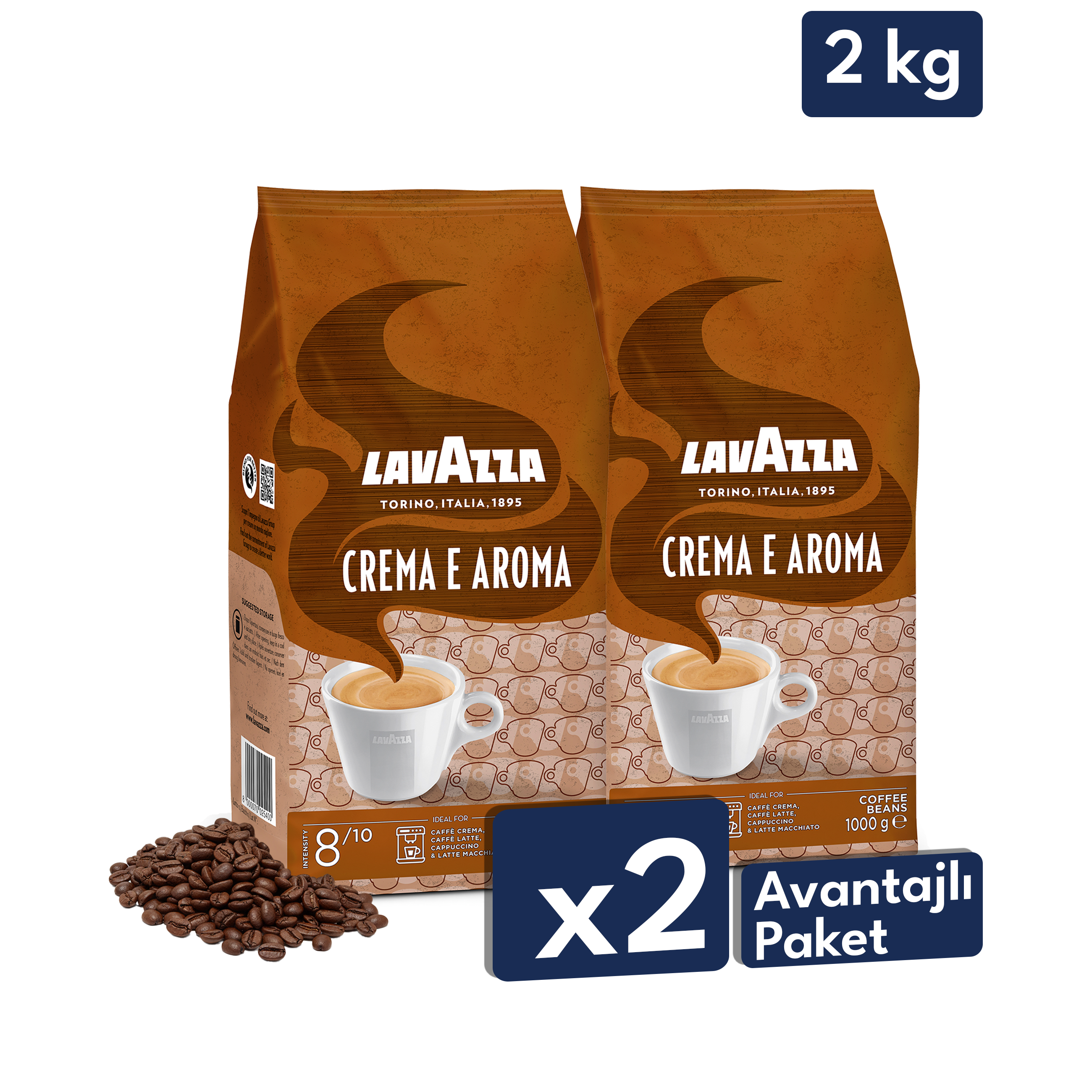 Lavazza Crema e Aroma 1 Kg Espresso Çekirdek Kahve