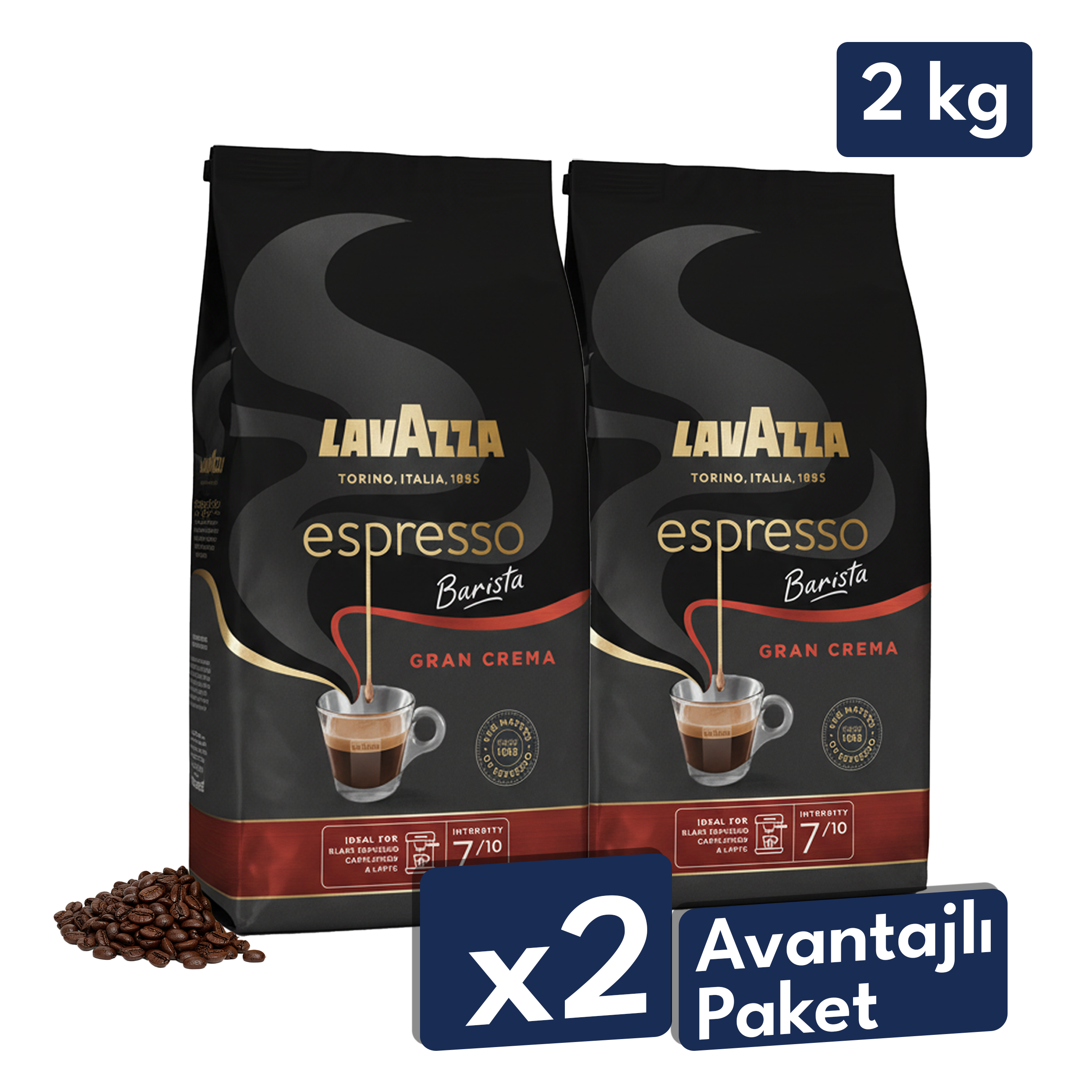 Lavazza Espresso Barista Gran Crema 1 Kg Espresso Çekirdek Kahve