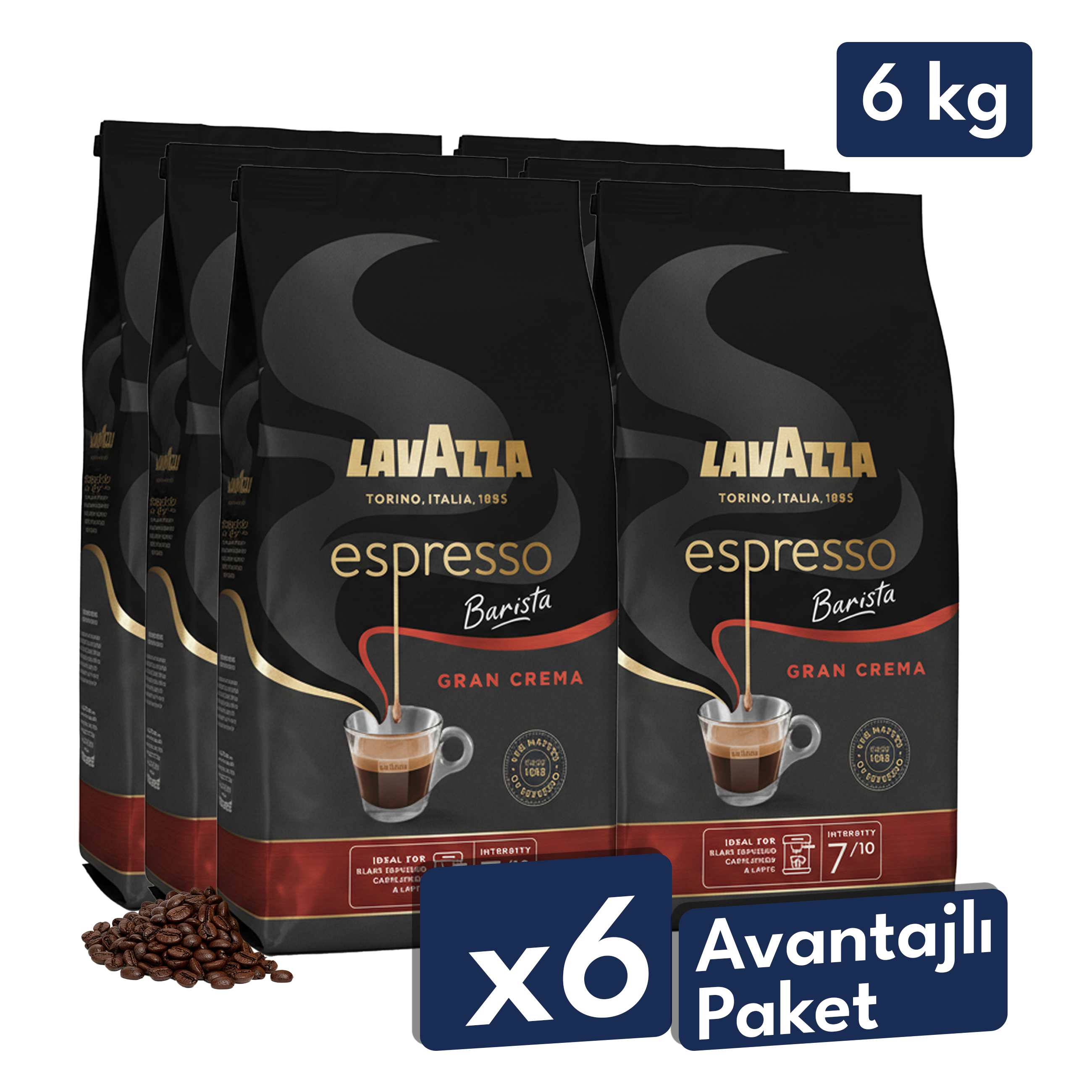 Lavazza Espresso Barista Gran Crema 1 Kg Espresso Çekirdek Kahve