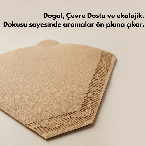 Coffee Time 100% Doğal Filtre Kahve Kağıdı 4 Numara