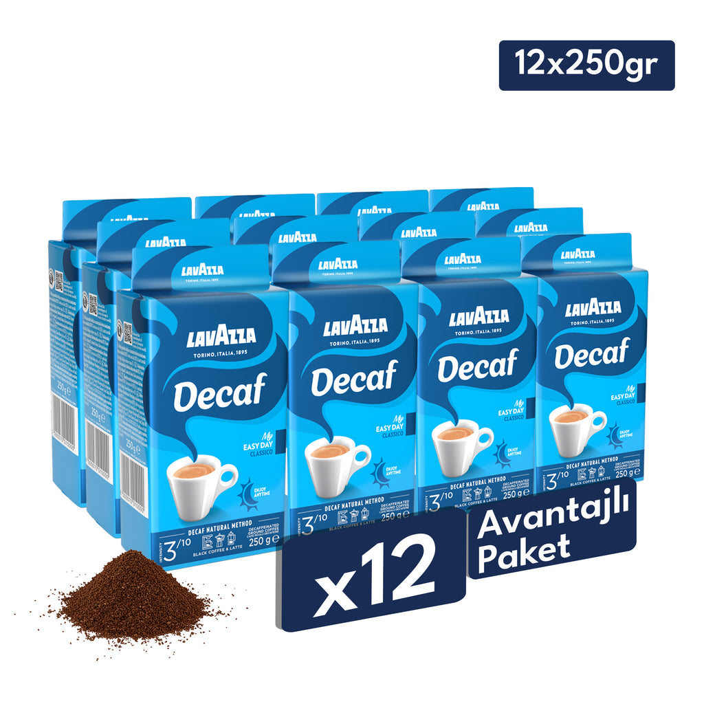 Lavazza Decaf My Easy Day Öğütülmüş Filtre Kahve, 250 g, Kafeinsiz