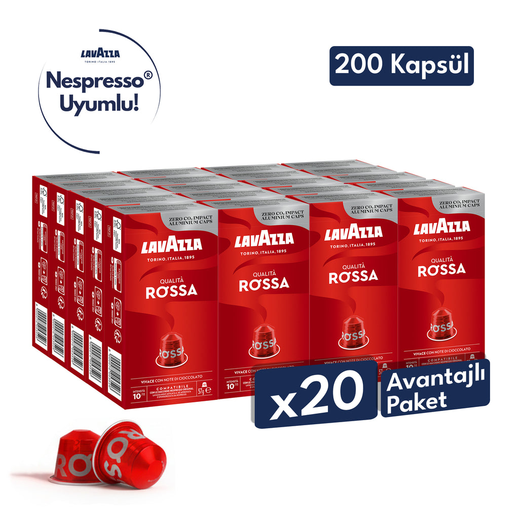 Lavazza Qualità Rossa Nespresso® Uyumlu Kapsül 10’lu Paket