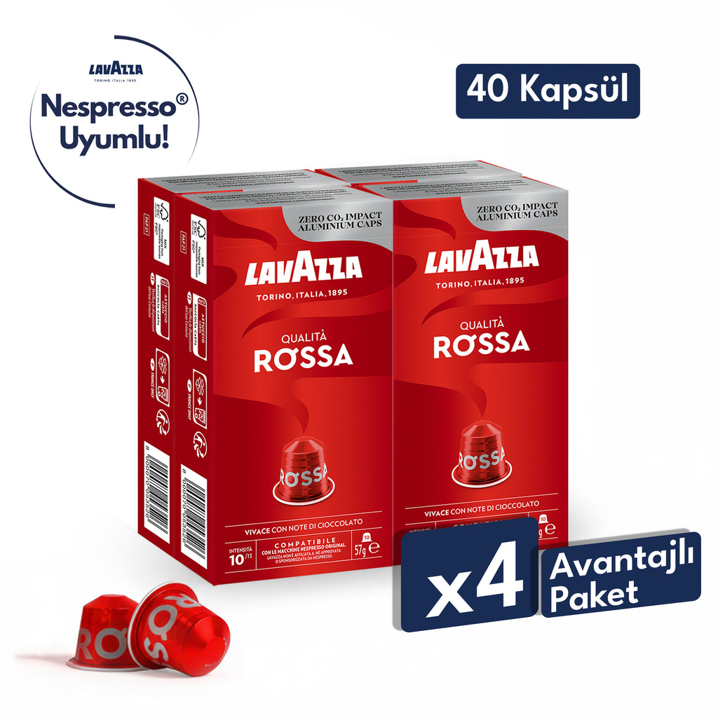 Lavazza Qualità Rossa Nespresso® Uyumlu Kapsül 10’lu Paket